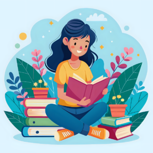ai generated, girl, books-8601128.jpg